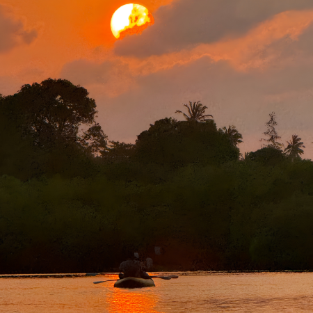 KONGO RIVER SUNSET