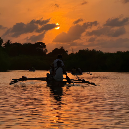 KONGO RIVER SUNSET